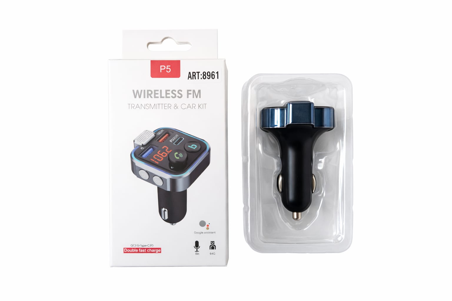 Wireless FM Transmitter & Car Kit